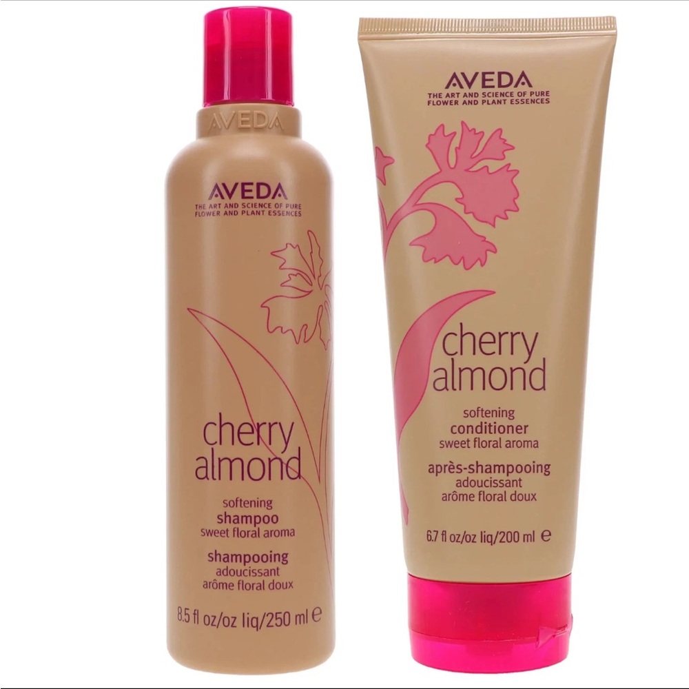 Aveda Cherry Almond Shampoo and Conditioner Duo - 8.5/6.7 oz - NEW